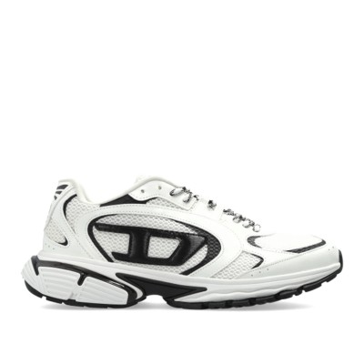 Diesel Sneakers S-Pro-V-Dense-Mesh With Oval D Logo-White/Black