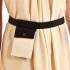 Lotus Eaters Belt With Pocket-Black